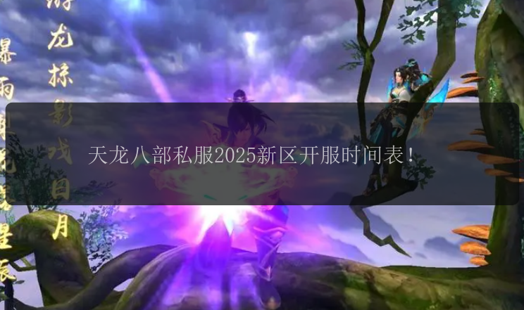 天龙八部私服2025新区开服时间表！